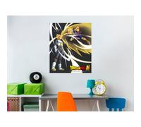 Oedim Cuadro de Aluminio Dibond en Sanwich para Pared Dragon Ball Super Conjunto de Personajes Producto Oficial 70x84 cm 3mm Grosor Producto Original Mural Decoración Hogar DBS