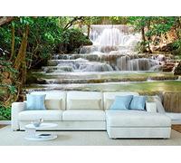 Oedim Fotomural Vinilo Cascada | Vinilo Premium 200x150cm | Para la Decoración de Comedores, Salones