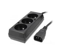 OEM Base Multiple 3 Enchufes Schuko A Conector C14 Macho