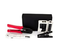 OEM Kit de herramientas de red (4 piezas) – Set esencial para instalación, crimpado, punzonado y prueba de cables Ethernet TOL-4107