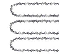 OFFCUP 3 Cadenas de Motosierrade 14 pulgadas (36cm), 50 Eslabones, 3/8" LP calibre de 0,050 pulgadas (1,3 mm), Cadena de Sierra de Repuesto de Bajo Retroceso para Bosch Karcher Husqvarna Makita y Más
