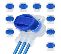OFFCUP Conector de Cables, 10pcs Rellenas de Gel para Cable Eléctrico Baja Tension Reparacion Cables para Cortadores Automaticos Conectores Bloques de Terminales impermeable