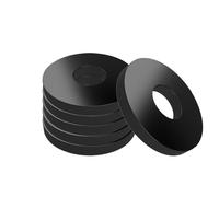 Offgridtec Arandela Negra de Acero Inoxidable V2A DIN304 M16 x 50 mm - 25 Unidades