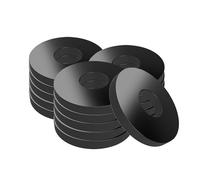 Offgridtec Arandela Negra de Acero Inoxidable V2A DIN304 M8 x 20 mm - 100 Unidades