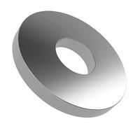 Offgridtec Arandelas de acero inoxidable DIN9021 V2A, M8 x 20 mm, arandelas resistentes a la corrosión para montaje solar, construcción, electrónica, automoción e industria (100 unidades, plata)