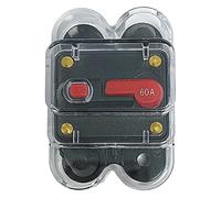 Offgridtec® Interruptor de circuito de CC manual, 12 V, 24 V, 48 V, 60 A, IP56, sobrecarga, cortocircuito