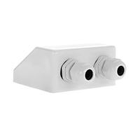 Offgridtec techo pasaventanas 2 Heavy Duty Blanco ABS cuádruple para caravanas Caravan Barcos Solar, 1 pieza, 006575