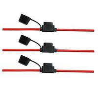 Offgridtec vk3-001386 Portafusibles planos, Rojo, 3 Stk