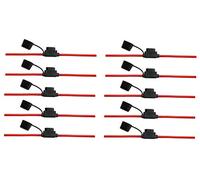 Offgridtec vk3-004948 - Portafusibles Plano, Color Rojo