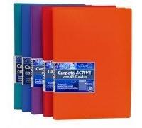 OFFICE BOX Carpeta Fundas Tarifario A3 40 Fundas Surtido (Set de 5)
