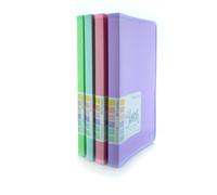 OFFICE BOX Carpeta Fundas Tarifario PP A4 Blush 40 Fundas Surtido (Set de 8)