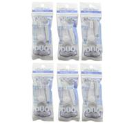 office box - Cinta Correctora DUO con Cinta Retráctil + Goma Giratoria - El corrector más completo, útil y eficiente que puedes llevar comodamente en tu estuche. (Pack 6 Recambios)