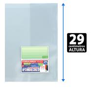 Office Box - Forra Libros Express con Identificador y Solapa - 100% Reciclable 29 cm - Pack 10 you.