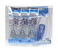 office box Pack 3 Cinta Correctora R6 - Ancho 5 mm x 6 metros (5 mm Azul)