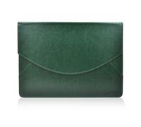 Office Box Portafolio de Mano Sobre Cierre Velcro Piel Vegana Notaire A4 Green