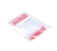OFFICE PRODUCTS ZIP - Bolsas con cierre a presión, 25 x 35 cm, 100 unidades (1 unidad), transparentes, transparentes, con cierre a presión, juego con cremallera, bolsas de polietileno, de polietileno