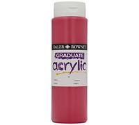 OfficeCentre Daler-Rowney Graduate Acrylic 500ml Paint Ink Bottle - Crimson