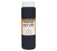 OfficeCentre Daler-Rowney Graduate Acrylic 500ml Paint Ink Bottle - Payne's Grey