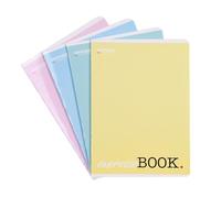 OFFICER PRODUCTS Cuaderno escolar/formato A5 32/32 hojas rayadas 3 / paquete mixto de 8 unidades/paquete de diseños surtidos/para jóvenes niños/sin borde/tarjetas blancas