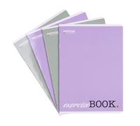 OFFICER PRODUCTS Cuaderno escolar/formato A5 32/32 hojas rayadas/mixtas, paquete de 8 unidades/paquete, diseños surtidos/para niños para escolarización para estudiantes de primaria/con margen/tarjetas