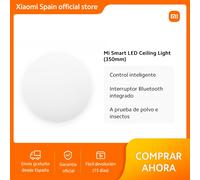 Official｜Mi Smart LED Ceiling Light (350mm)｜Control inteligente｜Interruptor Bluetooth integrado｜ A prueba de polvo e insectos