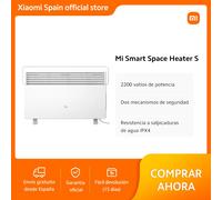 Official |Mi Smart Space Heater S｜Código: 【ANES04】4€ de dto.| 2200 vatios de potencia ｜Dos mecanismos de seguridad Resistencia a salpicaduras de agua IPX4