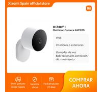 Official｜Xiaomi Outdoor Camera AW200｜IP65 | Interiores o exteriores | Llamadas de voz bidireccionales Detección de movimiento |
