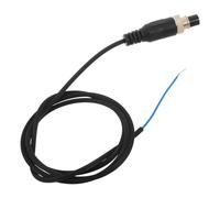 OFFIGAM Cable Sensor de Temperatura para Máquina de Permanente, Sonda de Medición de Calor, Termopar, Plástico y Metal, Azul, Flexible, para Cabello y Salones