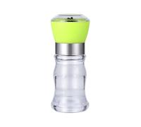 OFFIGAM Molino Manual de Pimienta y Salero Cuerpo Transparente de Acero Inoxidable y Abs, Molinillo para Uso en Casa y Hotel, Herramienta Práctica para Cocina Color Color Aleatorio