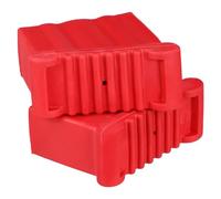 OFFSCH Almohadilla de Goma Antideslizante para Pies de Escalera, Cojín Protector Estable y Fácil Instalación para Ladder en Hogares y Almacenes, Pack de 2 Piezas