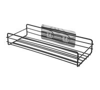 OFFSCH Estante de Almacenamiento sin Clavos para Baño y Cocina, Soporte de Pared Resistente Humedad, Estantería Multifuncional para Condimentos y Champú, Gran Capacidad para Orden