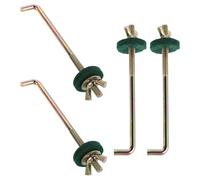 OFFSCH Pernos para Pedal de Piano Metálicos 4 Piezas Kit de Conexión del Pedal Fieltro Reducción de Ruido Accesorios para Reparación y Mantenimiento de Instrumentos Musicales