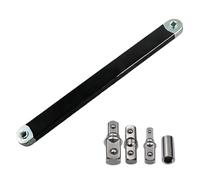 Offset Ratchet Extension - Galvanized Carbon Spanner, Oscillating Auxiliary Toolkit,Narrow Space Accessor | Double Headed Mechanism, Automotive Maintenance Workshops Industrial Engineering Equipment