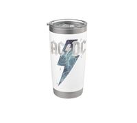 Oficial AC/DC Double Lightning Bolt Vaso térmico de acero inoxidable de doble pared