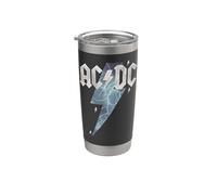 Oficial AC/DC Double Lightning Bolt Vaso térmico de acero inoxidable de doble pared