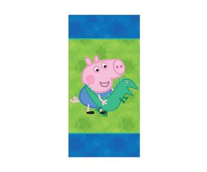Oficial Peppa Pig George Dinosaurio Baño Toalla 140x70 CM Algodón Playa Piscina