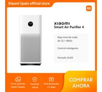 Oficial | Purificador de Aire Inteligente Xiaomi 4, Control inteligente, Purifica una habitación grande de 20 m² en unos 10 minutos