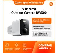 Oficial | Xiaomi Outdoor Camera BW300,Visión de alta definición 2K a todo color para una seguridad inteligente y fiable en cualquier condición meteorológica,Un rendimiento increíble para no volver a