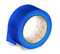 OFITURIA Cinta Adhesiva, color Azul, Cinta para Embalaje y Organizar tus Cajas y Envíos, Ideal para Manualidades y Decoración, Precinto de Colores Vibrantes 66 mt x 48 mm (1 und. - Azul)