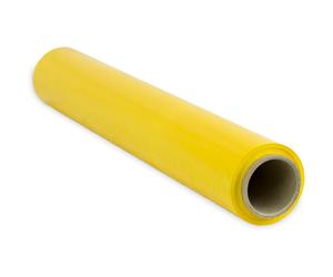 OFITURIA Films Multicolores para Embalar de 50 cm y estirable hasta 300 Metros de Longitud - Rollo de Film Elástico Manual para Embalaje Industrial Yellow 1