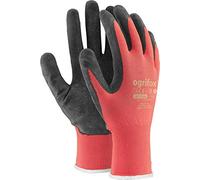 Ogrifox - 24 pares de guantes de trabajo con recubrimiento de látex seguro, resistentes, para jardinería y albañilería