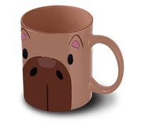 Oh my pop! capybara-taza, marrón