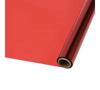 ohfruit Rollo de papel de celofán transparente de 15.7 pulgadas x 98.4 pies, rollos de papel de celofán para cestas de regalo, envoltura de golosinas, proyectos de manualidades, caja de regalo, papel