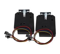 OHPHCALL Cerradura electrónica sin cable para almacenamiento y máquinas expendedoras, sistema de control eléctrico 5 V, 2 piezas, uso en oficinas y viviendas
