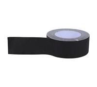 OHPHCALL Cinta Adhesiva Negra de Tela Mate 2 Pulgadas X 30 Yardas Resistente para Reparación y Marcado de Suelos en Instalaciones Industriales