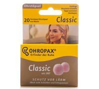 OHROPAX Tapones para los oídos clásicos, paquete de 20
