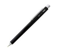 OHTO Needle-point GRAND STANDARD, Black: bolígrafo de tinta negra con carcasa de aluminio anodizado y una mina de punto de aguja de 0,7 mm para rellenar (negro).
