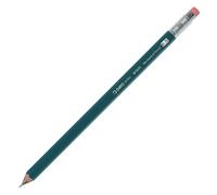 OHTO WN01 Lápiz mecánico de madera, punta fina de 0,5 mm, barril largo estándar, cuerpo verde, hecho de cedro del incienso, WN01-SP5-GN