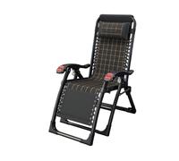 OIFJROIW Silla Plegable de Rattán Reclinable para Personas Mayores con Reposabrazos Masajeadores Casa, Balcón o Uso Exterior
