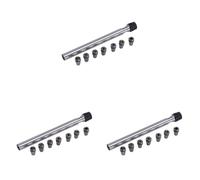 Oikabio C10 Er8A - Soporte para portabrocas de 100 L + 21 pinzas de resorte de precisión Er8